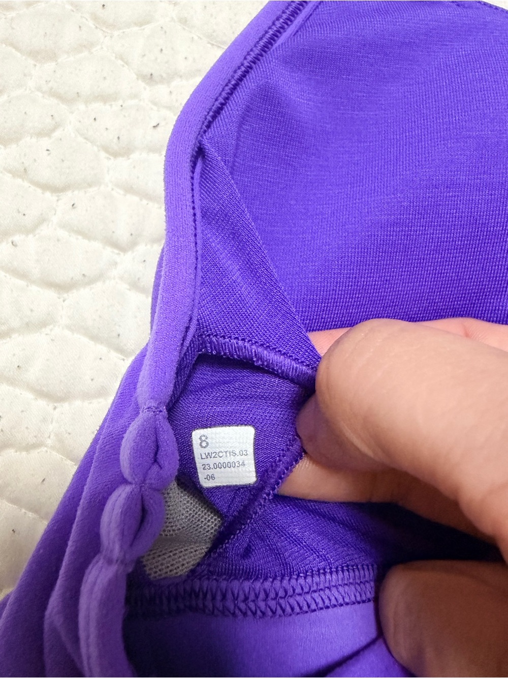 lululemon Flow Y Bra in Atomic Purple - Picture 4 of 4